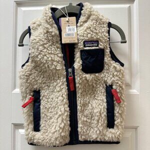 6-12M NWT Patagonia Retro Fleece Vest